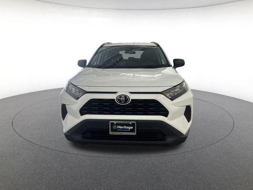 Super White 2019 Toyota RAV4 LE