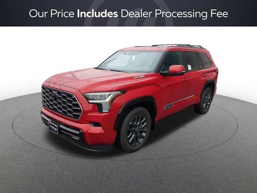 Supersonic Red 2026 Toyota Sequoia Platinum