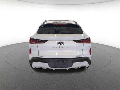 Radiant White 2023 INFINITI QX55 LUXE