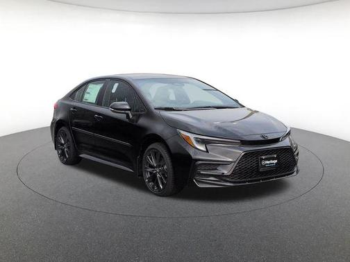 Midnight Black Metallic 2026 Toyota Corolla SE