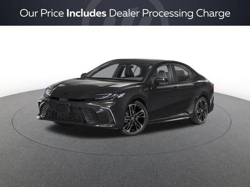 Midnight Black Metallic 2026 Toyota Camry XSE
