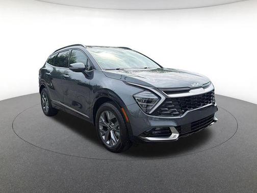 Gravity Gray 2025 Kia Sportage Hybrid SX-Prestige
