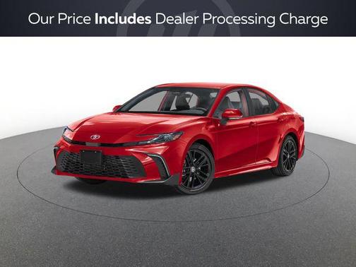 Supersonic Red 2026 Toyota Camry SE