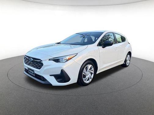 Crystal White Pearl 2024 Subaru Impreza Base