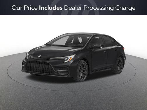 Midnight Black Metallic 2026 Toyota Corolla SE