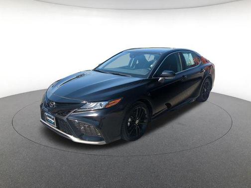 Midnight Black Metallic 2024 Toyota Camry XSE