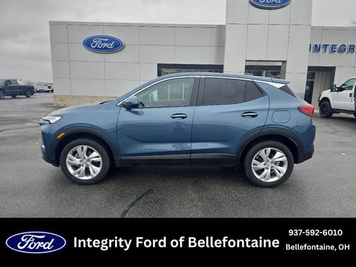 Ocean Blue Metallic 2024 Buick Encore GX Preferred