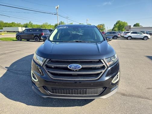 Shadow Black 2018 Ford Edge Sport
