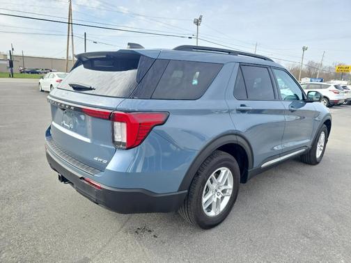 Vapor Blue 2025 Ford Explorer Active