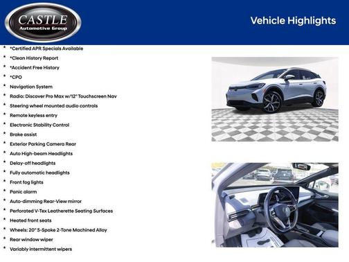 Opal White 2023 Volkswagen ID.4 AWD Pro S