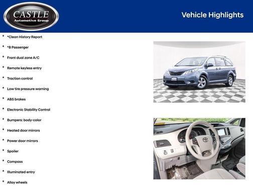 2014 Toyota Sienna LE