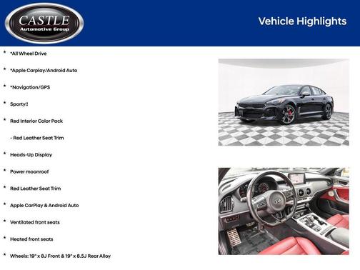 2018 Kia Stinger GT2