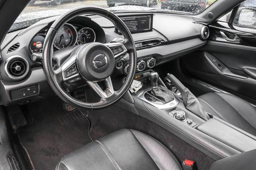 Jet Black Mica 2024 Mazda MX-5 Miata RF Grand Touring