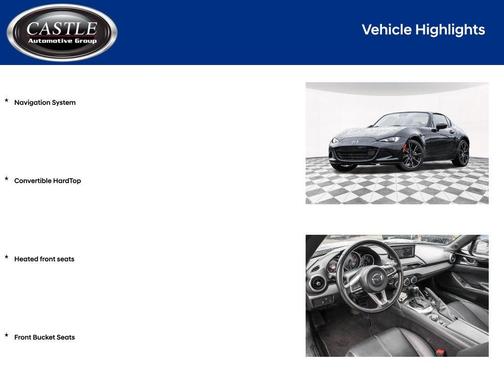 Jet Black Mica 2024 Mazda MX-5 Miata RF Grand Touring