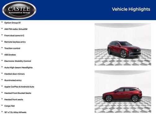 Ultimate Red 2026 Hyundai TUCSON SEL