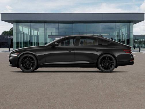 Vik Black 2026 Genesis G80 3.5T Prestige Black AWD