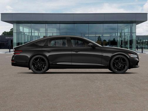 Vik Black 2026 Genesis G80 3.5T Prestige Black AWD
