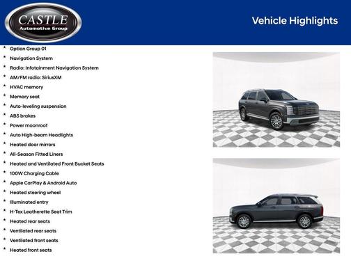 Ecotronic Gray Pearl 2026 Hyundai PALISADE SEL Premium