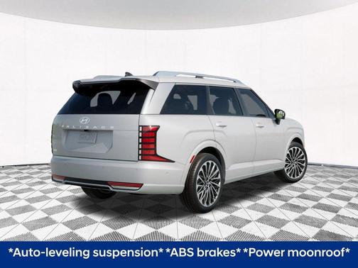 Creamy White Pearl 2026 Hyundai Palisade Hybrid Calligraphy
