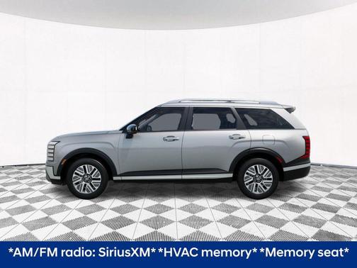Typhoon Silver Metallic 2026 Hyundai Palisade Hybrid SEL Premium 8P