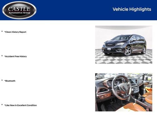 Brilliant Black Crystal Pearlcoat 2022 Chrysler Pacifica L