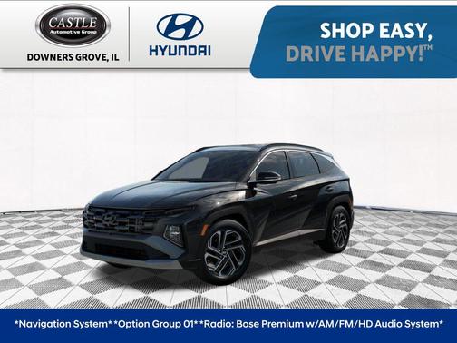 Ash Black 2026 Hyundai TUCSON Hybrid Limited