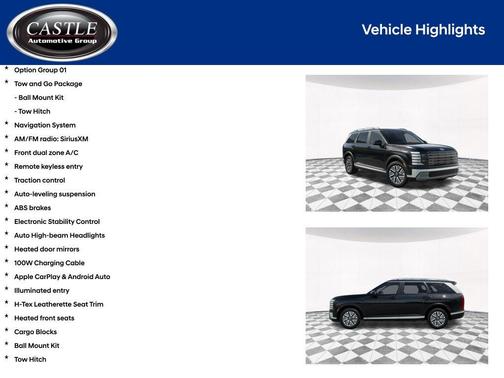 Abyss Black Pearl 2026 Hyundai Palisade Hybrid SEL Premium 8P