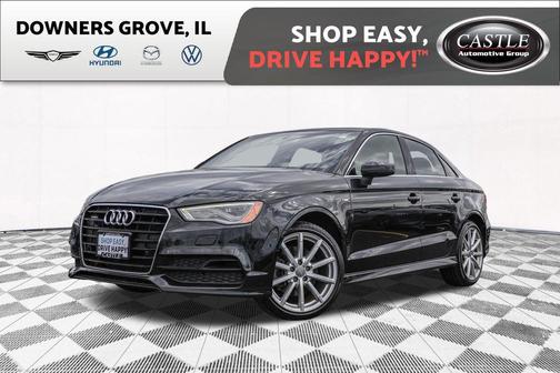 Black Metallic 2015 Audi A3 2.0T Prestige