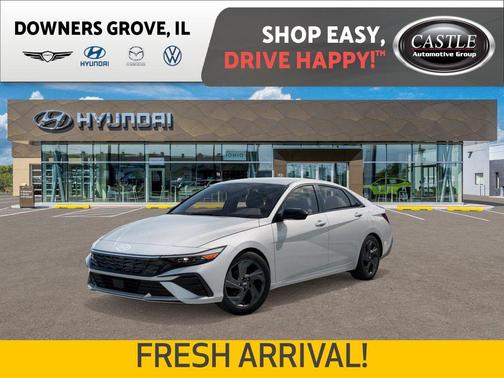 Serenity White 2026 Hyundai ELANTRA Sport