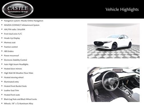 Snowflake White Pearl Mica 2026 Mazda Mazda3 2.5 Turbo AWD