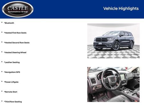 Granite Metallic Clearcoat 2017 Dodge Durango GT