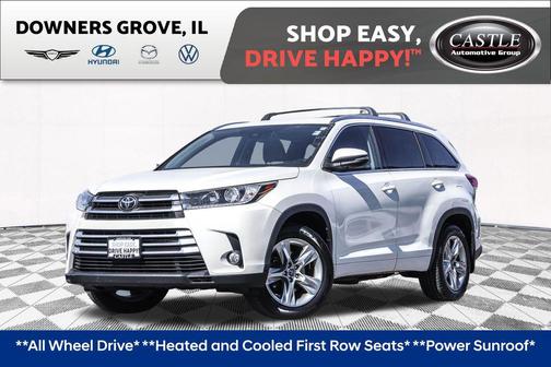 Blizzard Pearl 2017 Toyota Highlander Limited