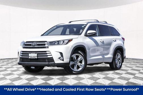 Blizzard Pearl 2017 Toyota Highlander Limited