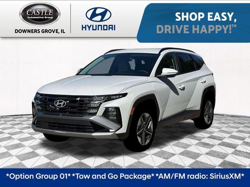 Creamy White Pearl 2026 Hyundai TUCSON Hybrid SEL Convenience