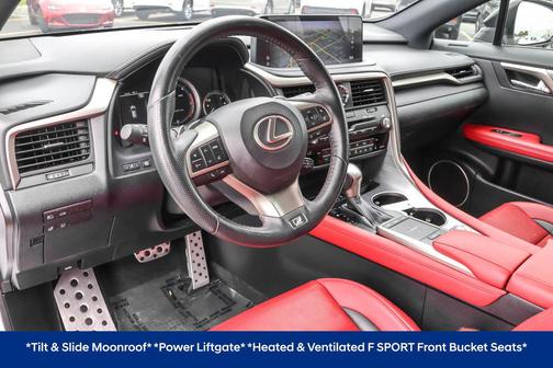 Ultra White 2022 Lexus RX 350 F SPORT Handling
