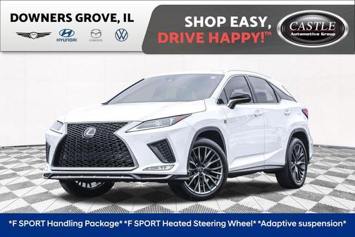 Ultra White 2022 Lexus RX 350 F SPORT Handling