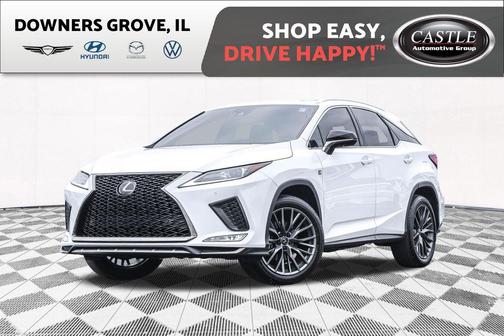 Ultra White 2022 Lexus RX 350 F SPORT Handling