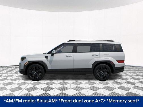 Serenity White 2026 Hyundai SANTA FE HEV Calligraphy