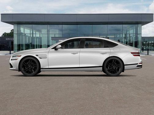 Uyuni White 2026 Genesis G80 3.5T Prestige Black AWD
