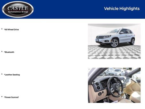 2014 Volkswagen Tiguan 4MOTION Auto R-Line