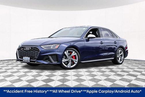 Navarra Blue Metallic 2020 Audi S4 3.0T Prestige