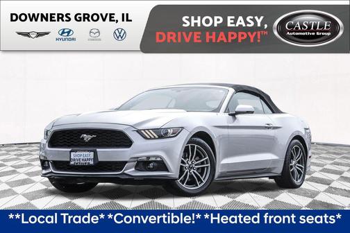Ingot Silver 2016 Ford Mustang EcoBoost Premium