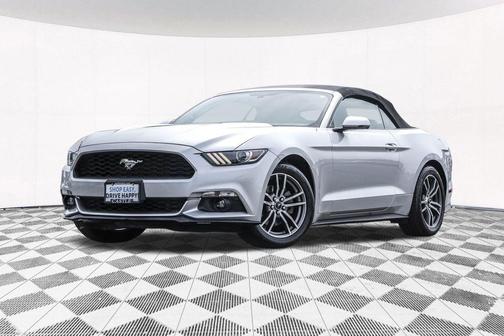 Ingot Silver 2016 Ford Mustang EcoBoost Premium