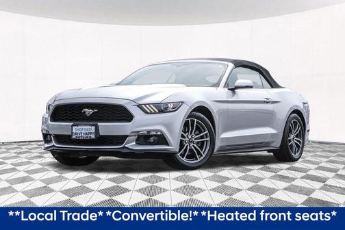 Ingot Silver 2016 Ford Mustang EcoBoost Premium