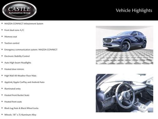 Deep Crystal Blue Mica 2026 Mazda CX-30 2.5 S Select Sport