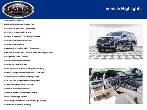Dark Moon Blue Metallic 2023 Cadillac Escalade Premium Luxury