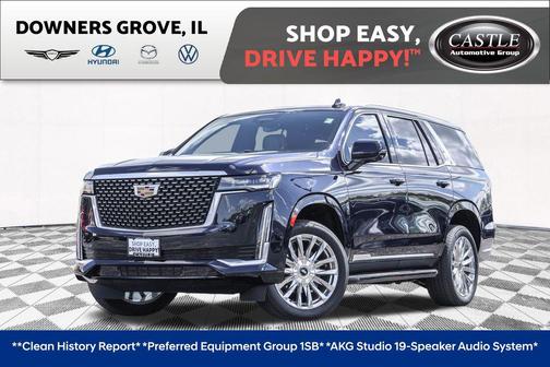 Dark Moon Blue Metallic 2023 Cadillac Escalade Premium Luxury