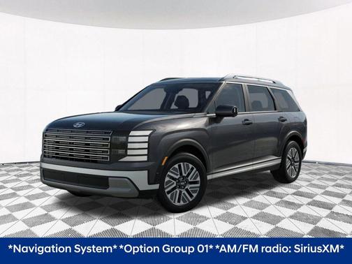 Classy Blue Pearl 2026 Hyundai Palisade Hybrid SEL Premium 8P