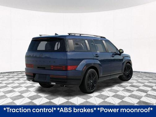 Atlantis Blue 2026 Hyundai SANTA FE HEV Calligraphy