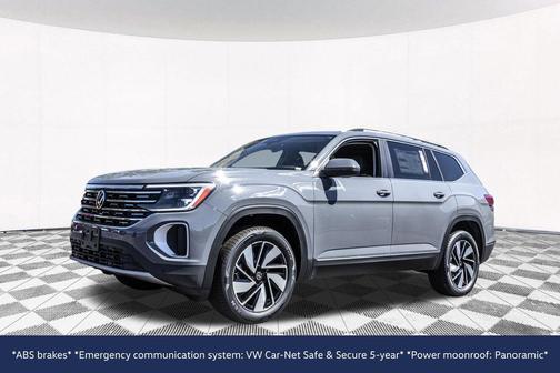 pure gray 2026 Volkswagen Atlas 2.0T SEL